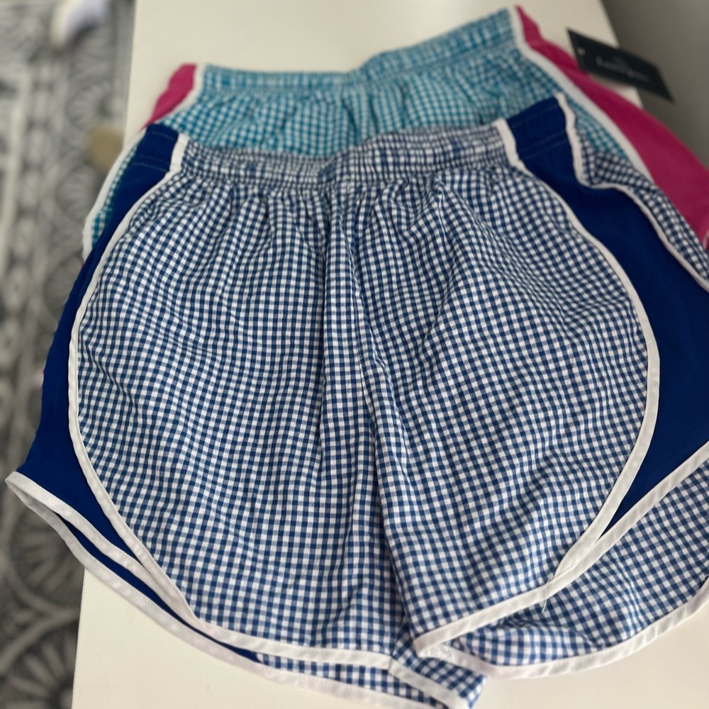 Lauren James Shorties Pull on Shorts Med New Gingham